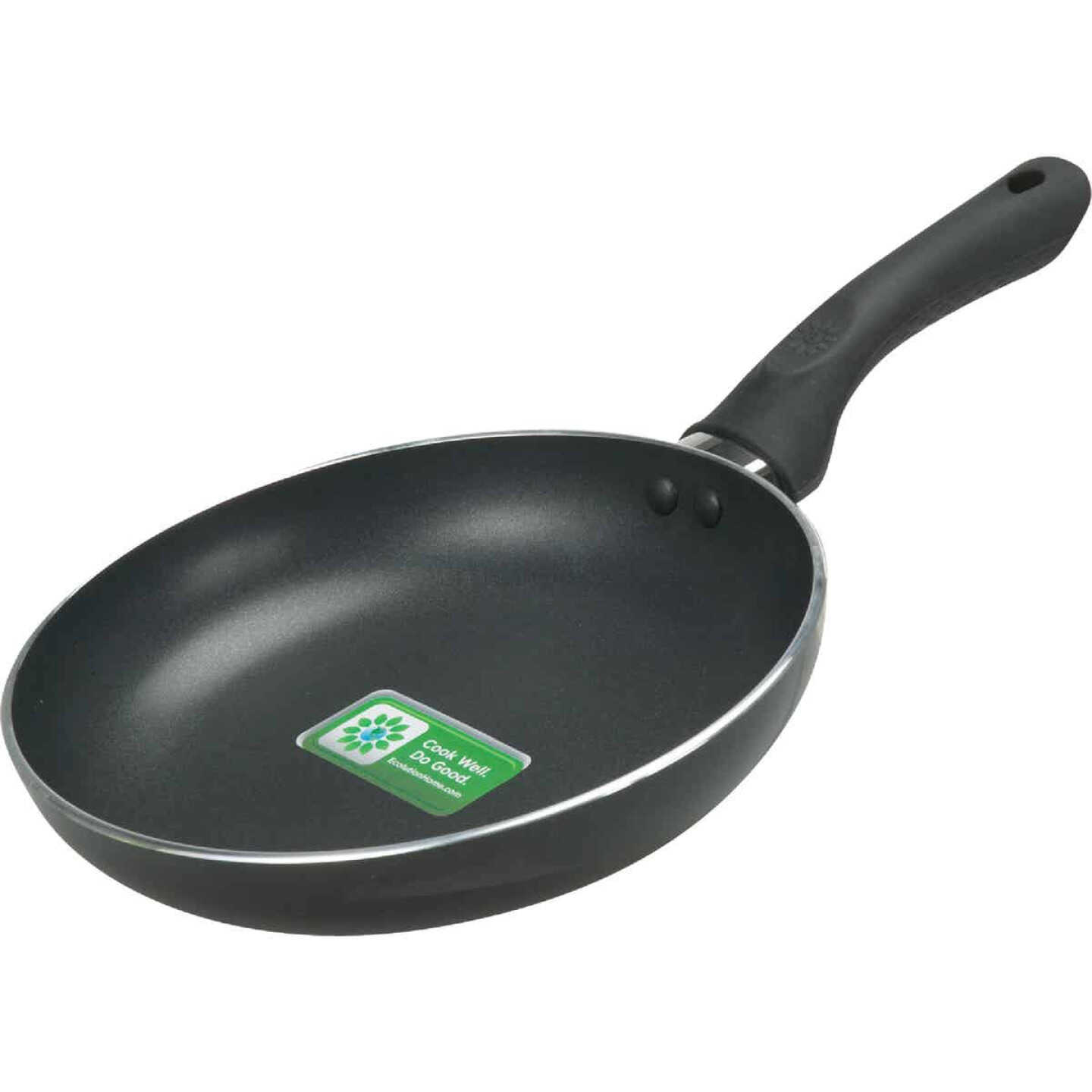 Ecolution Artistry 8 In. Black Aluminum Non-Stick Fry Pan - Foley Hardware